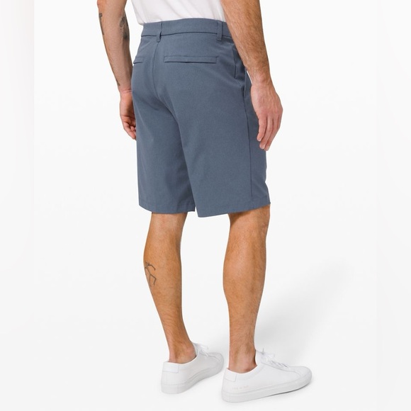 NWT Lululemon Commission Short Qwick Oxford 11" Relaxed Travel Casual Golf - Picture 3 of 13